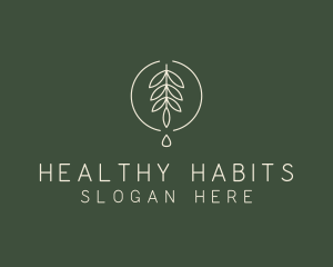 Eucalyptus Leaf Oil logo design