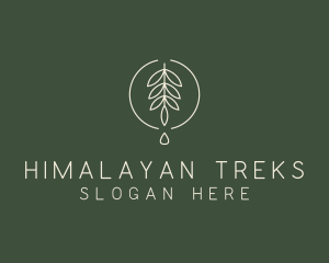 Eucalyptus Leaf Oil logo design