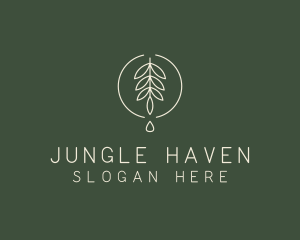 Eucalyptus Leaf Oil logo design