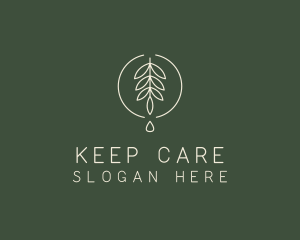 Eucalyptus Leaf Oil logo design