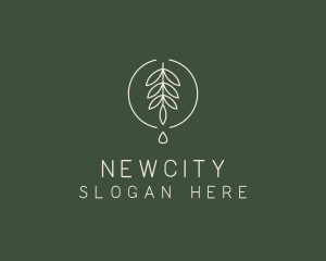 Eucalyptus Leaf Oil logo design