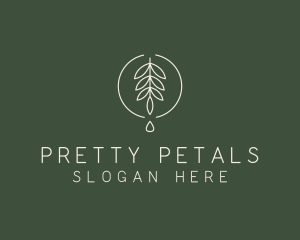 Eucalyptus Leaf Oil logo design