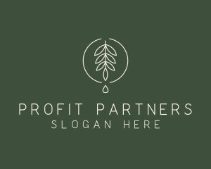 Eucalyptus Leaf Oil logo design