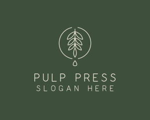 Eucalyptus Leaf Oil logo design