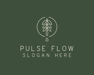 Eucalyptus Leaf Oil logo design