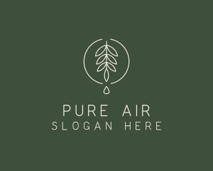 Eucalyptus Leaf Oil logo design