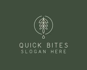 Eucalyptus Leaf Oil logo design