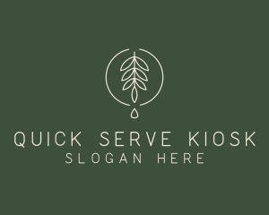 Eucalyptus Leaf Oil logo design