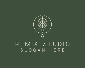 Eucalyptus Leaf Oil logo design