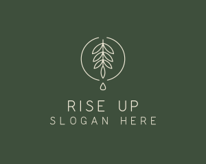 Eucalyptus Leaf Oil logo design