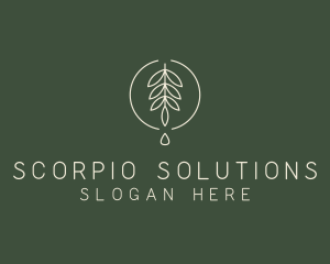 Eucalyptus Leaf Oil logo design