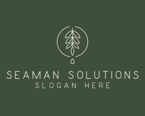 Eucalyptus Leaf Oil logo design