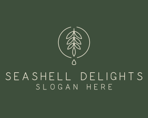 Eucalyptus Leaf Oil logo design