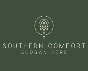 Eucalyptus Leaf Oil logo design