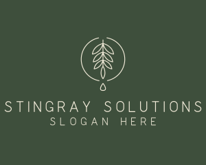 Eucalyptus Leaf Oil logo design