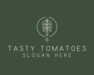 Eucalyptus Leaf Oil logo design