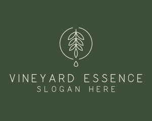 Eucalyptus Leaf Oil logo design