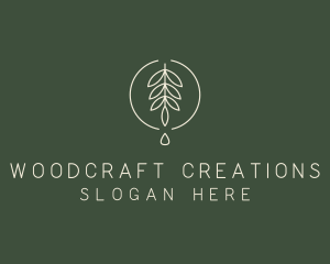 Eucalyptus Leaf Oil logo design