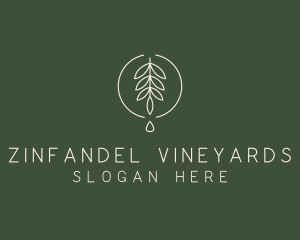 Eucalyptus Leaf Oil logo design