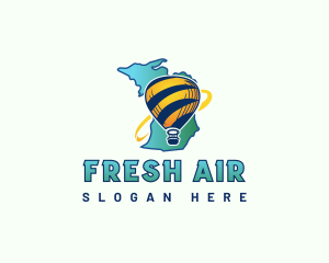 Hot Air Balloon logo design