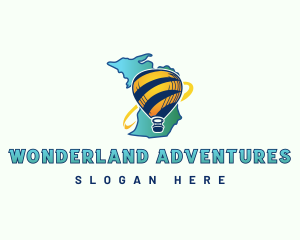 Hot Air Balloon logo design