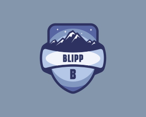 Emblem - Mountain Peak Camping logo design