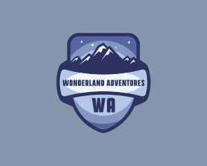 Mountain Peak Camping logo design