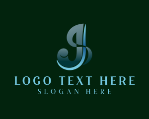 Fashion Tailoring Letter J Logo