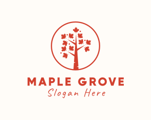 Maple Tree Forest logo design