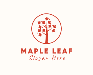 Maple Tree Forest logo design