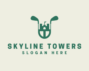 Tower Golf Course  logo design