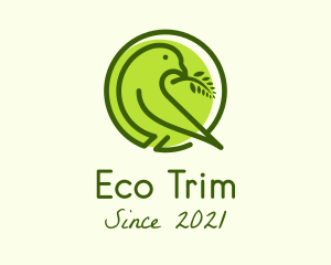 Eco Friendly Bird  logo design