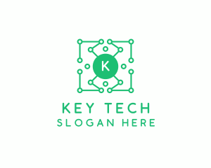 Tech Circuit Network logo design