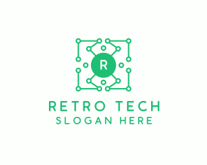 Tech Circuit Network logo design