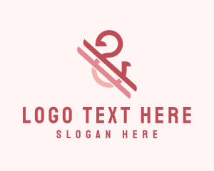 Typography - Modern Ampersand Business logo design