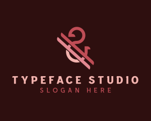 Modern Ampersand Business logo design