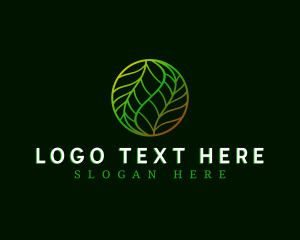 Plant - Nature Leaf Organic logo design