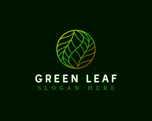 Nature Leaf Organic logo design