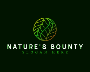 Nature Leaf Organic logo design