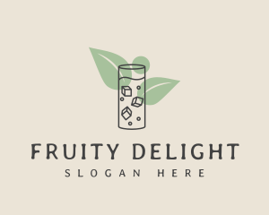 Fruity - Organic Juice Bar logo design