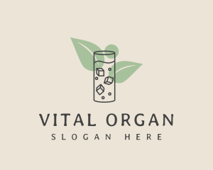 Organic Juice Bar logo design