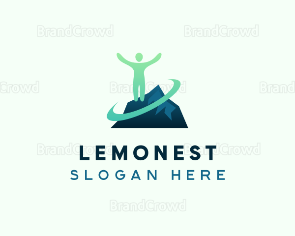 Leader Success Mountain Logo