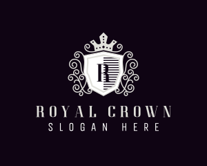 Shield Crown Academy logo design