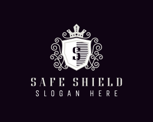 Shield Crown Academy logo design