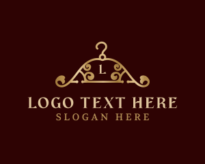 Dry Cleaning - Hanger Clothing Tailor logo design