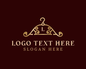 Tailor - Hanger Sewing Tailor logo design