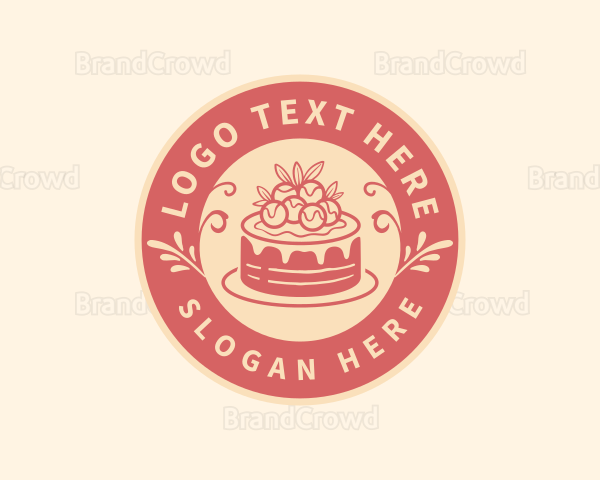 Baking Cake Sweets Logo