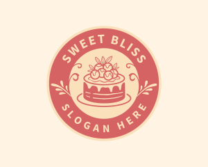 Baking Cake Sweets logo design