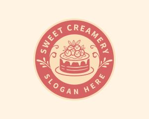 Baking Cake Sweets logo design