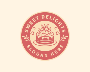 Baking Cake Sweets logo design